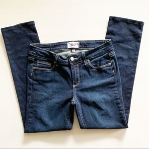 Paige Skyline Skinny Ankle Dark Wash Jeans Size 27